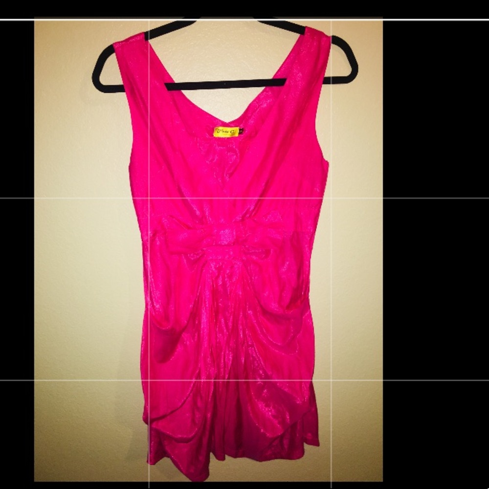NEON PINK DRESS